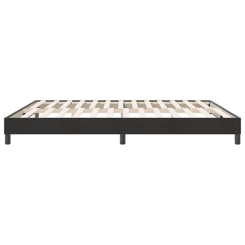 Łóżko Box Spring bez materaca Czarne 180x210 cm Aksamit na Arena.pl