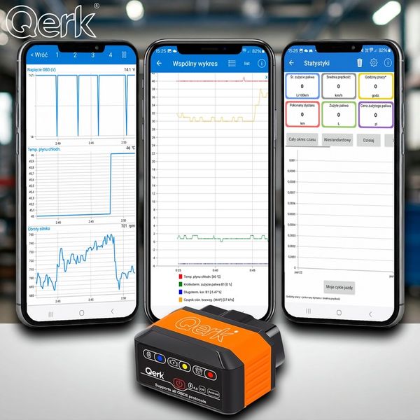 INTERFEJS DIAGNOSTYCZNY Qerk KW905 OBD2 ELM327 BLUETOOTH 5.0 TESTER POLSKI zdjęcie 10