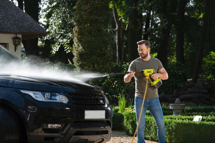 Myjka ciśnieniowa Ryobi ONE+ RY18PW22A-0 + Uniwersalny detergent 1l Ryobi zdjęcie 3