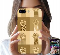 ETUI DO IPHONE ( 7 PLUS ) - LOVE CAT, WZORY Z KOTAMI, ŁAPKI KOTÓW