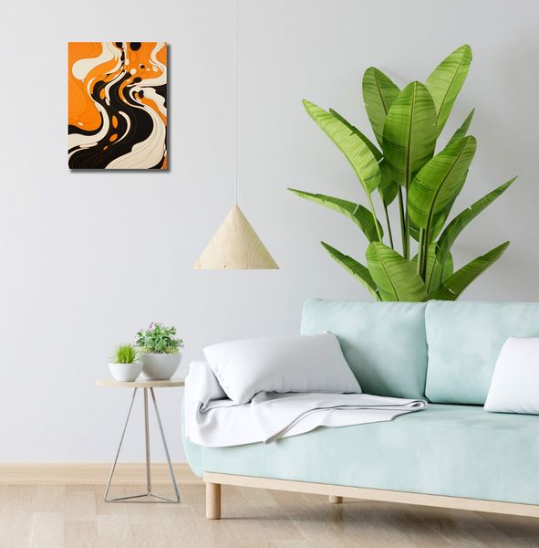 Obraz 30x40cm Tańczący Atrament zdjęcie 2