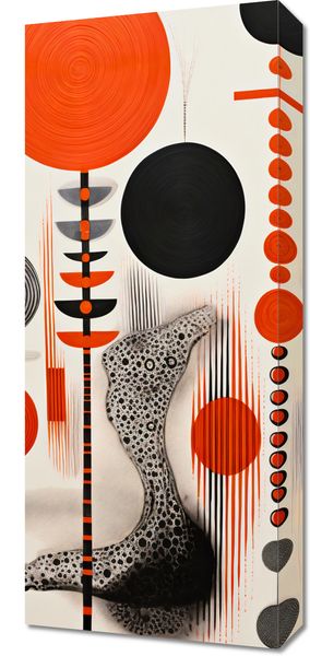 Obraz 30x70cm Kontrastowy Kosmos zdjęcie 1