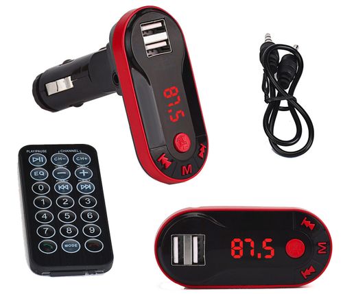 Transmiter FM 2 x USB Bluetooth Mp3 samochodowy na Arena.pl