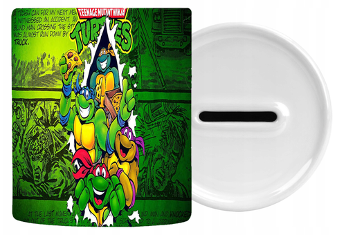 Skarbonka Ceramiczna Żółwie Ninja - Turtles na Arena.pl