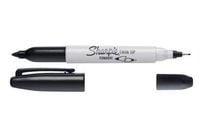 marker sharpie twin tip czarny (12) s0811100