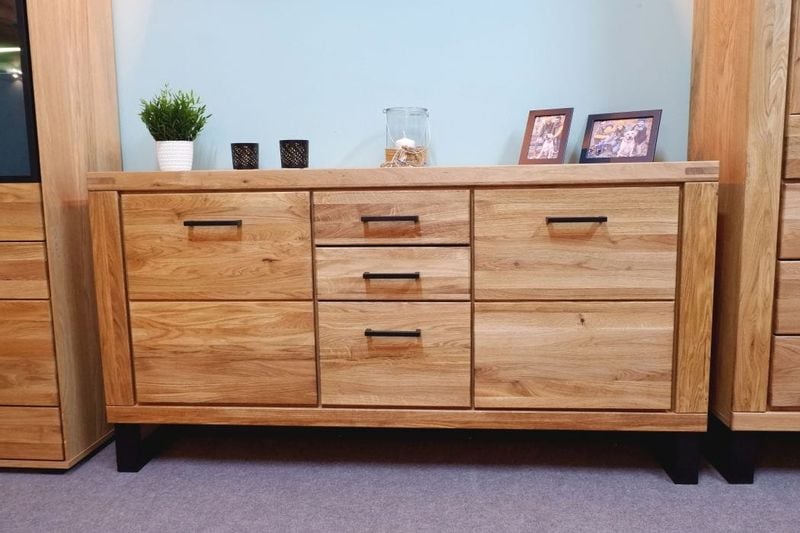 Komoda dębowa Como zdjęcie 4