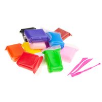 PIANKOLINA 12SZT GLINA POLIMEROWA PIANKA NOŻYKI