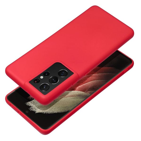 Futerał SOFT do SAMSUNG A55 5G czerwony zdjęcie 1
