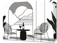 Obraz 50x40cm Relaks w Monochromie