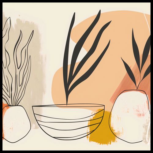 Plakat 90x90cm Szkice Botaniczne na Arena.pl