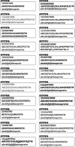 LITERY CYFRY SAMOPRZYLEPNE naklejki REKLAMA - 30cm na Arena.pl