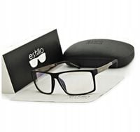 MĘSKIE Okulary ZERÓWKI Filtr BLUE LIGHT Komputera OCHRONNE + ETUI + SZMATKA