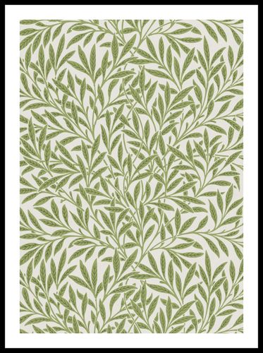 Plakat 50x70cm Willow Pattern, Morris Vintage do Salonu na Arena.pl