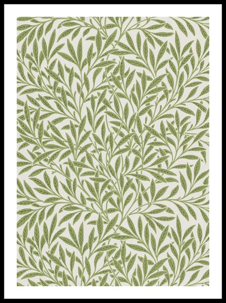 Plakat 50x70cm Willow Pattern, Morris Vintage do Salonu zdjęcie 3