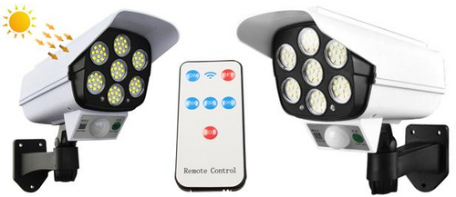 Imitacja atrapa kamery bezpieczeństwa z pilotem na Arena.pl