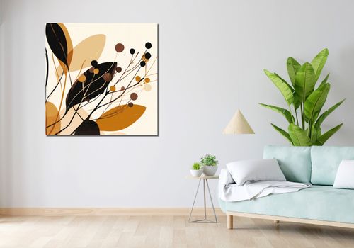Obraz 100x100cm Jesienne Sylwety na Arena.pl