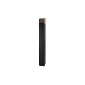 LAMPA OGRODOWA LED STOJĄCA 80CM 18W CZARNA ALUMINIUM IP44