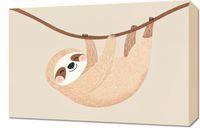 Obraz 60x40cm Wzory dla Dzieci, Dziewczynki i Chłopca - Śpioch