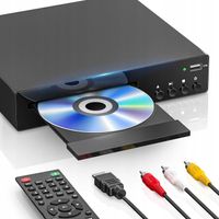 Odtwarzacz DVD i CD, HDMI 1080P dla wszystkich regionów obsługa PAL/NTSC