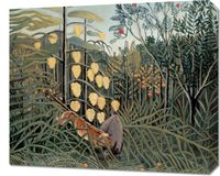 Obraz 60x50cm In a Tropical Forest, Rousseau Vintage do Salonu