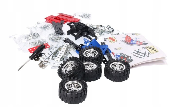 MAŁY KONSTRUKTOR 274el terenówka jeep 3080 zdjęcie 6