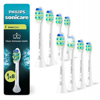 Końcówki Philips Sonicare InterCare 8 szt dwuletni zapas HX9008/87