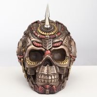Szkatułka w kształcie czaszki Draugra STEAMPUNK Veronese WU78024A4