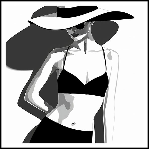 Plakat 100x100cm Strój zdjęcie 3