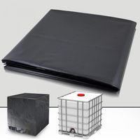 15740 Plandeka osłona na zbiornik wody 1000l pokrywa na kontener