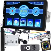 RADIO SAMOCHODOWE 1 DIN 9 CALI BT EKRAN DOTYKOWY MIRROR LINK KAMERA COFANIA