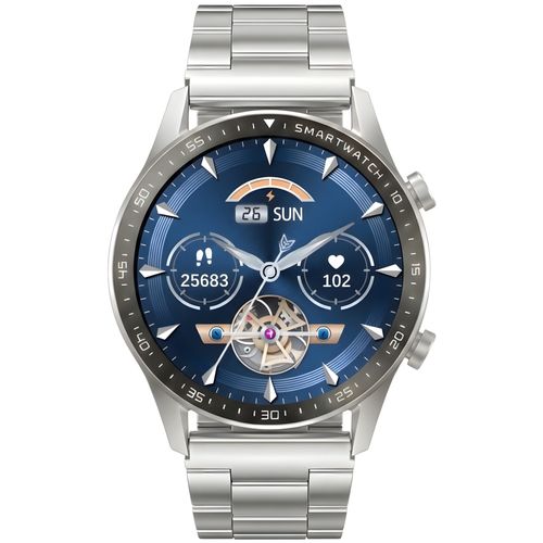smartwatch gravity srebrny bransoleta + pasek gt10-6 na Arena.pl