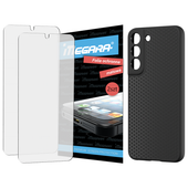 folia do samsung galaxy s22 ochronna matowa + etui silikonowe tpu