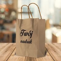 Torba papierowa ECO 24 x 32 x 10 cm z Twoim nadrukiem