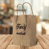 Torba papierowa ECO 24 x 32 x 10 cm z Twoim nadrukiem
