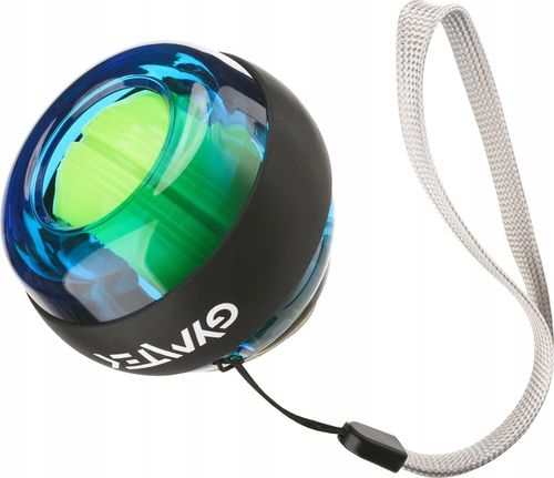 KULA ŻYROSKOPOWA TRENAŻER MIĘŚNI NADGARSTKA Z LICZNIKIEM GYMTEK na Arena.pl