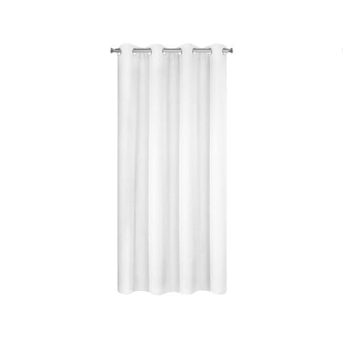 Zasłona na przelotkach jednokolorowa matowa RITA 140X175 biała na Arena.pl