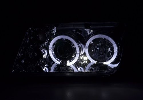 LAMPY REFLEKTORY Do  VW BORA Od 1998 Do 2005 RINGI CHROME LED na Arena.pl