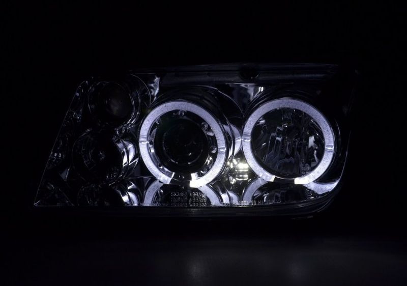 LAMPY REFLEKTORY Do VW BORA Od 1998 Do 2005 RINGI CHROME LED zdjęcie 3