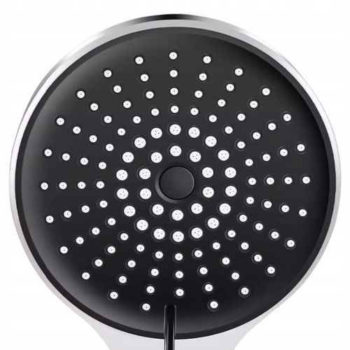 Słuchawka prysznicowa natryskowa 5 funkcji ekologiczna ANTI-CALC chrom duża na Arena.pl