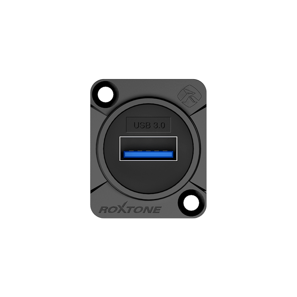 Gniazdo typu USB 3.0 RAU3D-B Roxtone panelowe zdjęcie 2