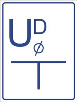 Tablica orientacyjna przyłączenia przewodów stacja drenażowa grawer 20x15cm