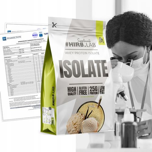 Izolat Białka BIAŁKO 700 g wpi Whey Protein Isolate wanilia ISO Hiro na Arena.pl