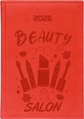 KALENDARZ A5 2026 dzienny książkowy grawer TWÓJ NAPIS BEAUTY SALON