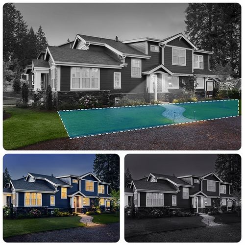 PODWÓJNA KAMERA 2X5MP 5GHz ZOOM ZEWNĘTRZNA OBROTOWA IP WIFI ALARM DETEKCJA na Arena.pl