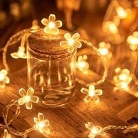 Girlanda Solarna Ogrodowa, Kwiatki 20 Led