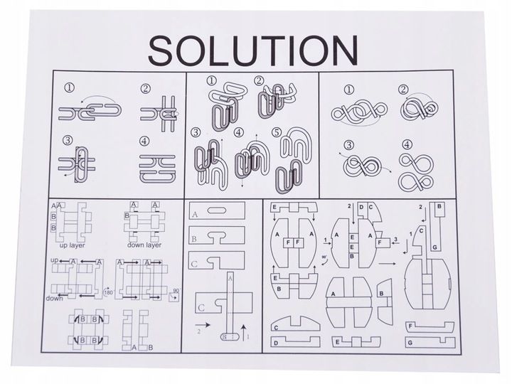 Łamigłówki logiczne Układanka puzzle ZA4441 zdjęcie 11