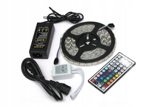 Taśma LED RGB 5050 KOLORY pilot + ZASILACZ 500 cm
