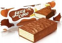 WAFELKI LAZY COW 1KG ROSHEN