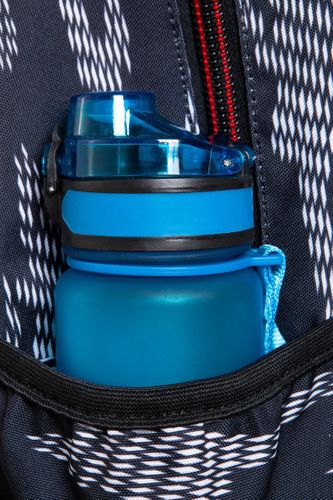 Plecak CoolPack BASIC PLUS 24 L szare wzory, TOPO RED (C03184) na Arena.pl