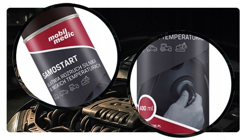 SAMOSTART MOBIL MEDIC STARTER PREPARAT DO URUCHOMIENIA SILNIKA SPRAY 400 ml na Arena.pl
